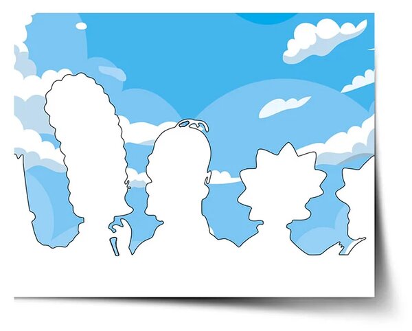 Sablio Plakát Cartoon 1 - 60x40 cm