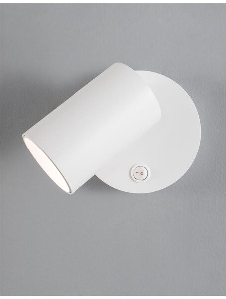 Nova Luce Bodové svítidlo NET, vypínač na těle GU10 1x10W Barva: Bílá