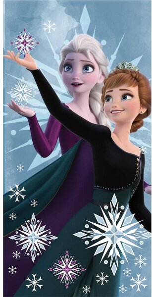 Bavlněná dětská osuška 70x140 cm Frozen "Snowflake" – Jerry Fabrics