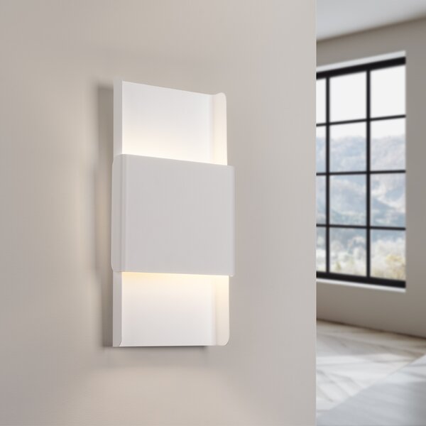 Sollux Lighting Nástěnné svítidlo DURLIN bílé