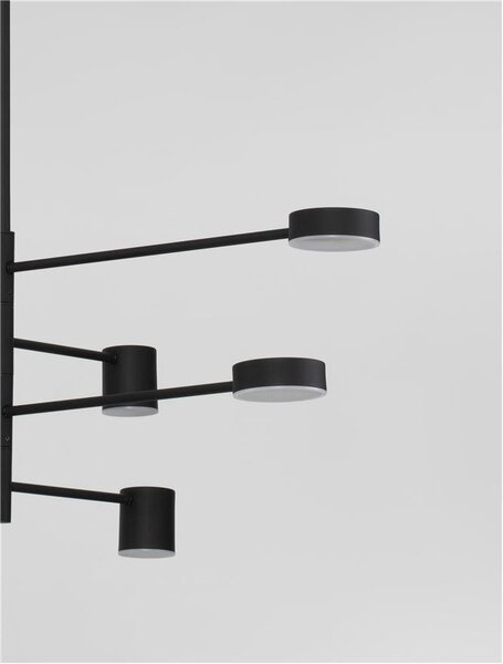 Nova Luce Závěsné LED svítidlo NORDIK, 48W 3000K L103 H65 stmívatelné