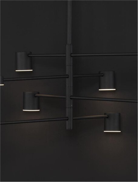 Nova Luce Závěsné LED svítidlo NORDIK, 48W 3000K L103 H65 stmívatelné