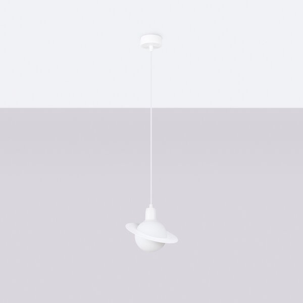 Sollux Lighting Závěsné svítidlo HYPERION 1 bílé