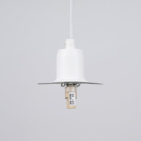 Sollux Lighting Závěsné svítidlo HYPERION 1 bílé