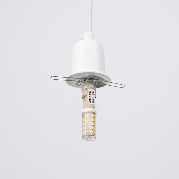 Sollux Lighting Závěsné svítidlo HYPERION 1 bílé