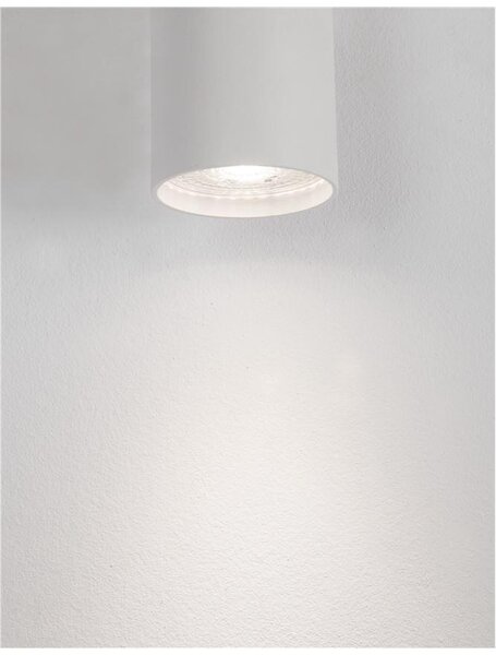 Nova Luce Nástěnné svítidlo NOSA, GU10 2x10 Barva: Bílá