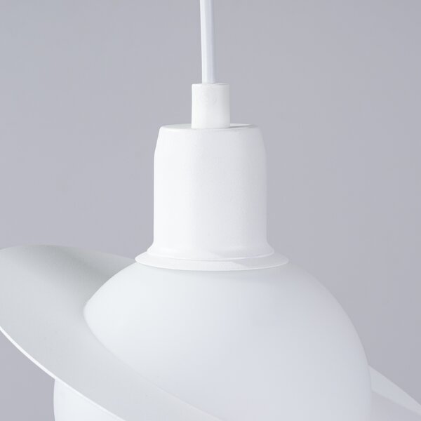 Sollux Lighting Závěsné svítidlo HYPERION 1 bílé