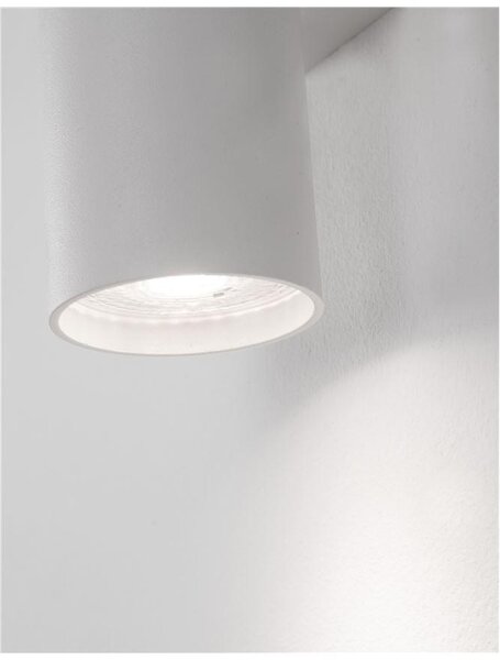 Nova Luce Nástěnné svítidlo NOSA, GU10 2x10 Barva: Bílá