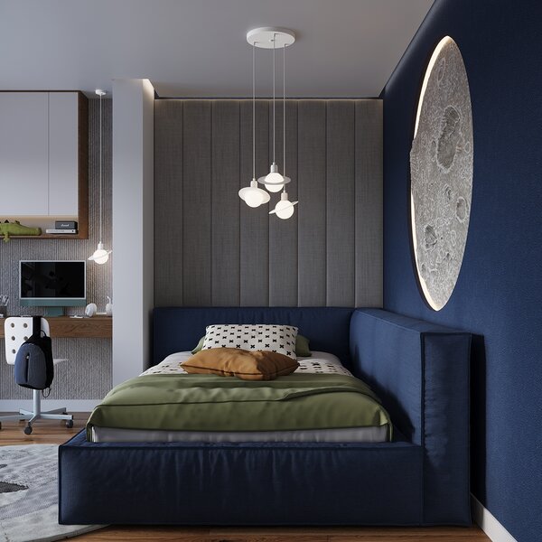 Sollux Lighting Závěsné svítidlo HYPERION 1 bílé