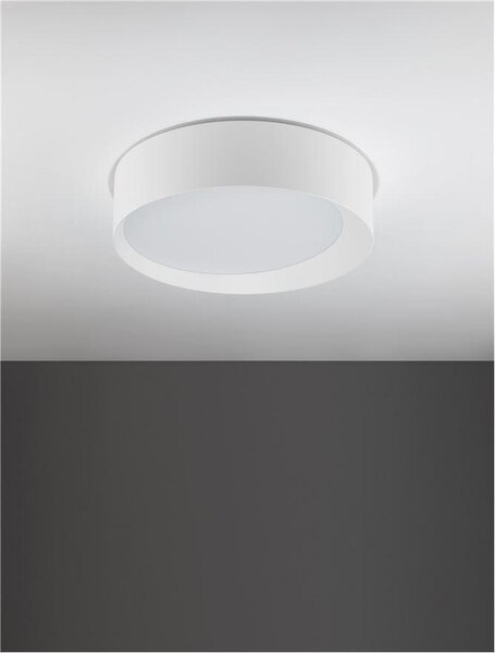 Nova Luce Stropní LED svítidlo OBY, 30W 3000K stmívatelné Barva: Černá