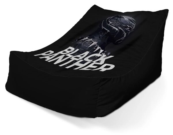 Sablio Sedací vak Lounge BLACK PANTHER Scrape - 120 x 100 x 80 cm