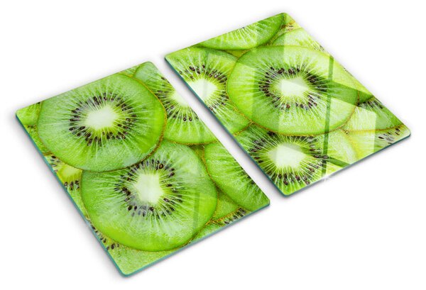 Skleněné krájecí prkénko Plátky kiwi ddk-nr-wm-00006974