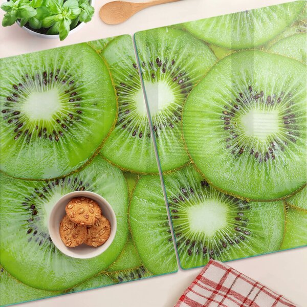 Skleněné krájecí prkénko Plátky kiwi ddk-nr-wm-00006974
