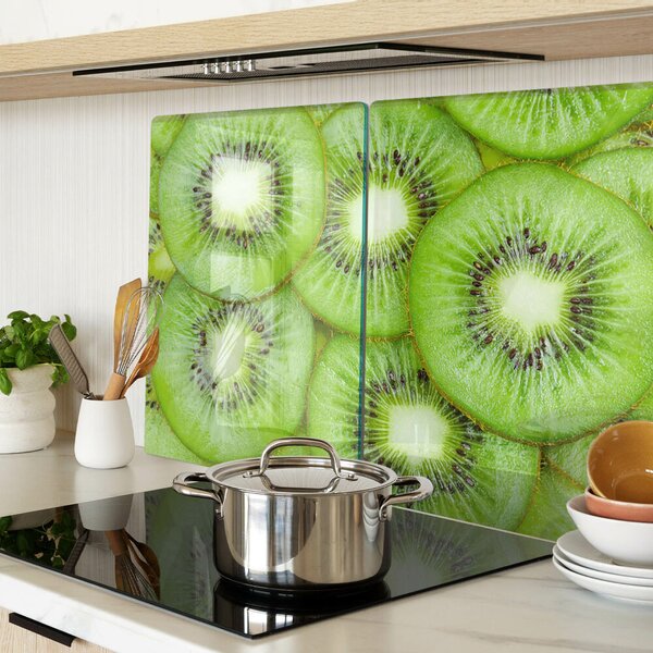 Skleněné krájecí prkénko Plátky kiwi ddk-nr-wm-00006974