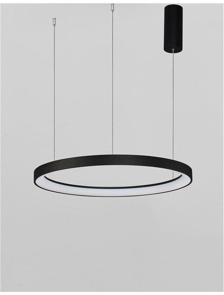 Nova Luce Závěsné LED svítidlo PERTINO, 48W 3000K stmívatelné Barva: Bílá
