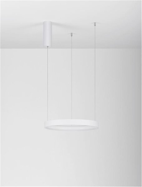 Nova Luce Závěsné LED svítidlo PERRINE, 30W 3000K stmívatelné Barva: Černá