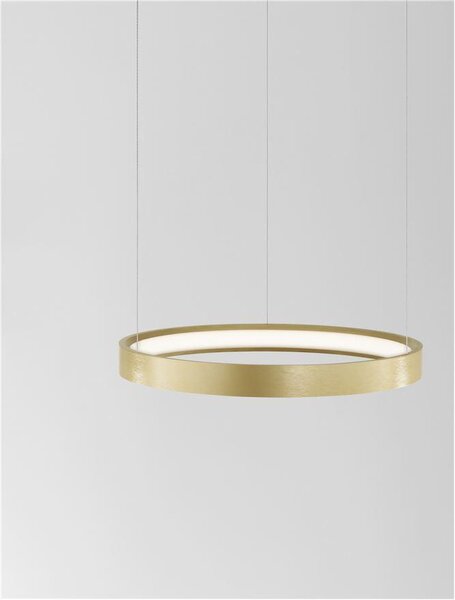 Nova Luce Závěsné LED svítidlo PERRINE, 30W 3000K stmívatelné Barva: Černá