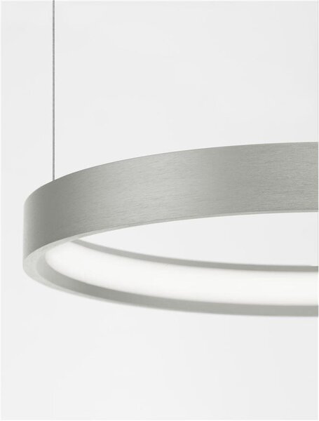 Nova Luce Závěsné LED svítidlo PERRINE, 30W 3000K stmívatelné Barva: Černá