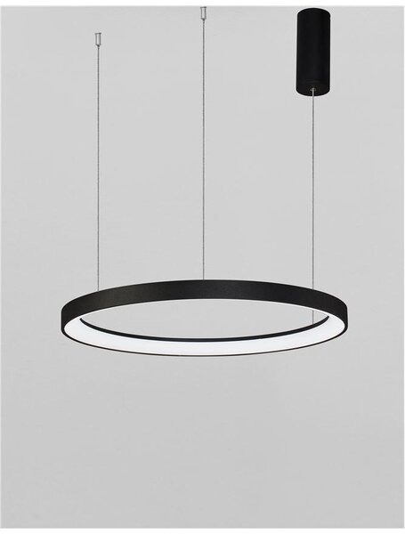 Nova Luce Závěsné LED svítidlo PERTINO, 48W 3000K stmívatelné Barva: Bílá