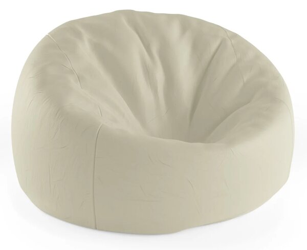 Sablio Sedací vak Cocoon Bílá slonová kost - 75 x 45 x 35 cm