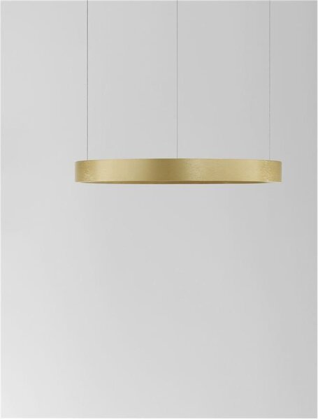 Nova Luce Závěsné LED svítidlo PERRINE, 30W 3000K stmívatelné Barva: Černá