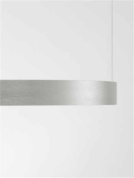 Nova Luce Závěsné LED svítidlo PERRINE, 30W 3000K stmívatelné Barva: Černá
