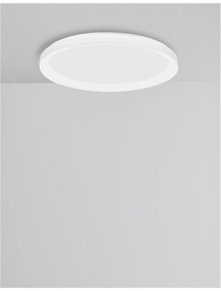 Nova Luce Stropní LED svítidlo PERTINO, 30W 3000K stmívatelné Barva: Bílá