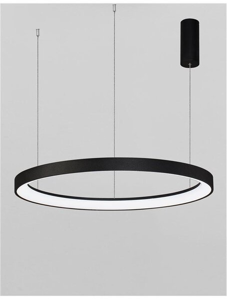 Nova Luce Závěsné LED svítidlo PERTINO, 60W 3000K stmívatelné Barva: Bílá