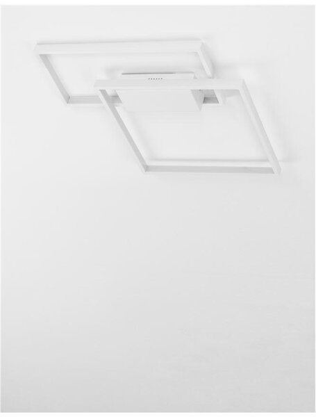 Nova Luce Stropní LED svítidlo PORTO, 30W 3000K stmívatelné Barva: Bílá