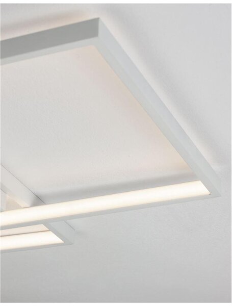 Nova Luce Stropní LED svítidlo PORTO, 30W 3000K stmívatelné Barva: Bílá