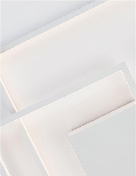 Nova Luce Stropní LED svítidlo PORTO, 30W 3000K stmívatelné Barva: Bílá