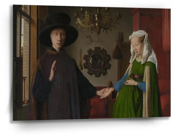 Sablio Obraz Svatba manželů - Jan van Eyck - 90x60 cm