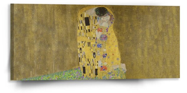 Sablio Obraz Polibek - Gustav Klimt - 110x50 cm