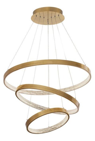 Nova Luce Závěsné LED svítidlo PRESTON, 112W 3000K stmívatelné