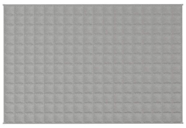 Zátěžová deka šedá 120 x 180 cm 5 kg textil