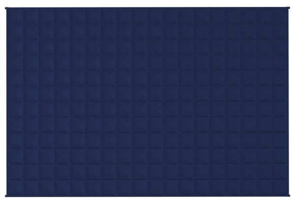 Zátěžová deka modrá 122 x 183 cm 5 kg textil 3154793