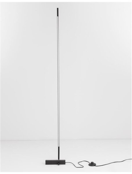 Nova Luce Stojací LED lampa RACCIO, 17.3W 3000K Barva: Černá
