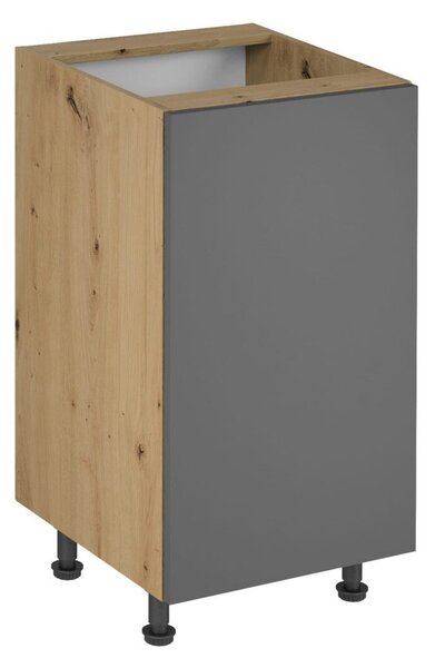 Kuchyňská skříňka LANGEN D45-P/L Dub artisan/šedá