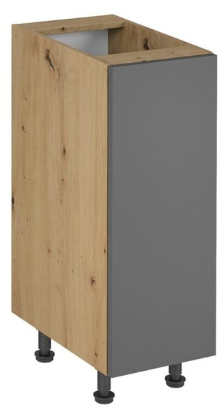 Kuchyňská skříňka LANGEN D30-P/L Dub artisan/šedá