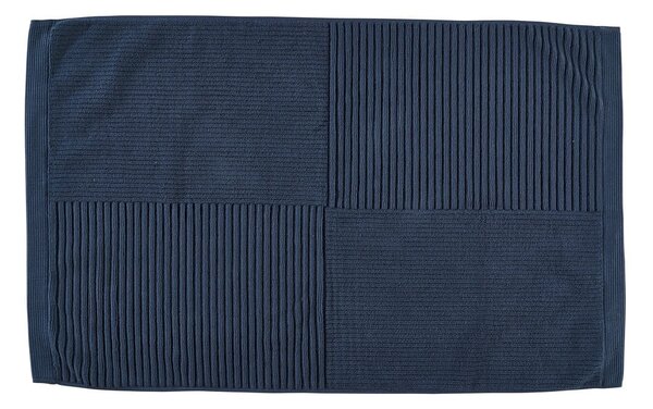 Tmavě modrá koupelnová předložka 50x80 cm Classic – Zone