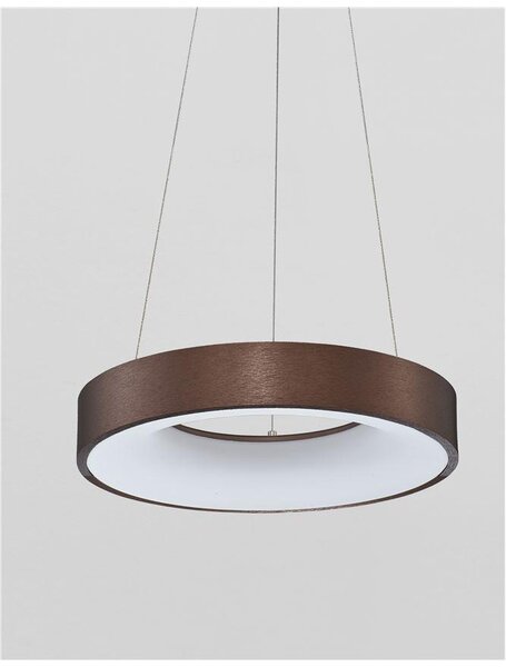 Nova Luce Závěsné LED svítidlo RANDO THIN, 30W 3000K stmívatelné Barva: Zlatá