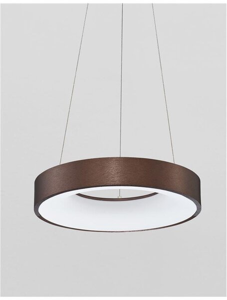Nova Luce Závěsné LED svítidlo RANDO THIN, 30W 3000K stmívatelné Barva: Zlatá
