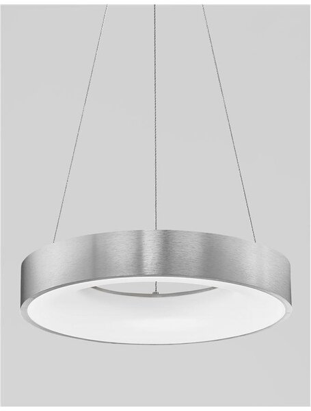 Nova Luce Závěsné LED svítidlo RANDO THIN, 30W 3000K stmívatelné Barva: Zlatá