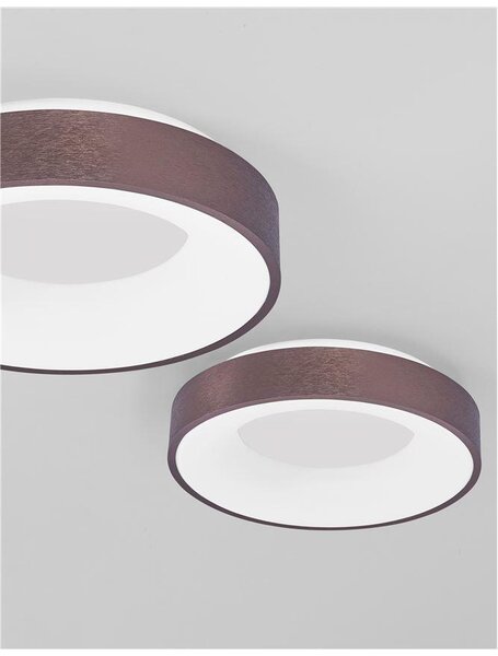 Nova Luce Stropní LED svítidlo RANDO THIN, 30W 3000K stmívatelné Barva: Bílá