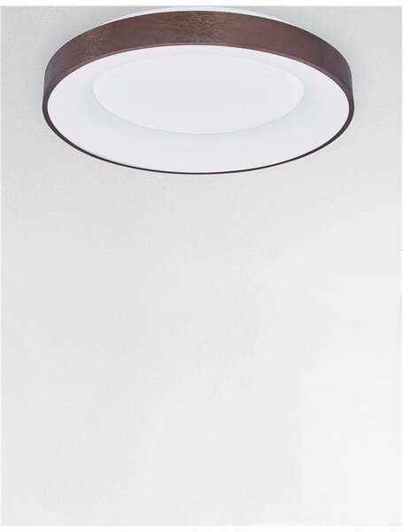 Nova Luce Stropní LED svítidlo RANDO THIN, 50W, stmívatelné Barva: Bílá, Teplota světla: 3000K - teplá bílá