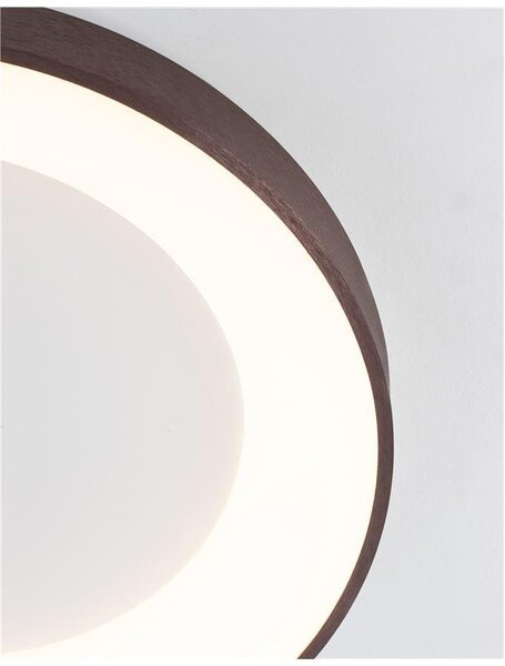 Nova Luce Stropní LED svítidlo RANDO THIN, 50W, stmívatelné Barva: Bílá, Teplota světla: 3000K - teplá bílá