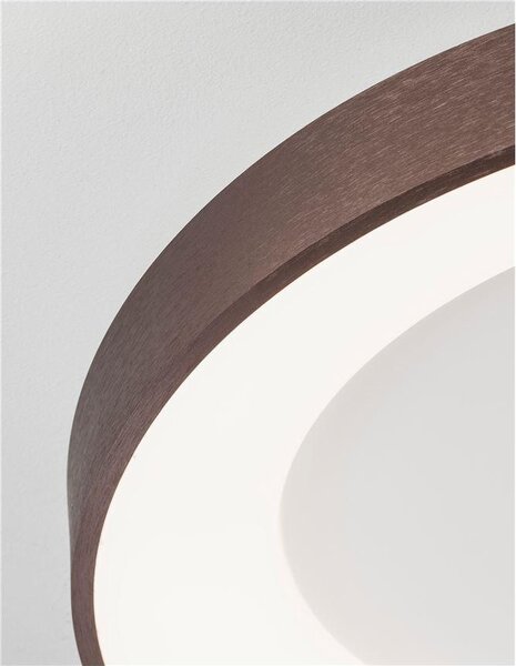 Nova Luce Stropní LED svítidlo RANDO THIN, 50W, stmívatelné Barva: Bílá, Teplota světla: 3000K - teplá bílá