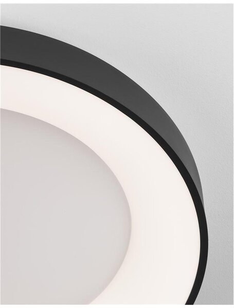 Nova Luce Stropní LED svítidlo RANDO THIN, 50W, stmívatelné Barva: Bílá, Teplota světla: 3000K - teplá bílá