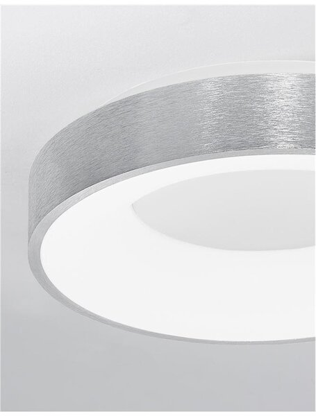 Nova Luce Stropní LED svítidlo RANDO THIN, 30W 3000K stmívatelné Barva: Bílá