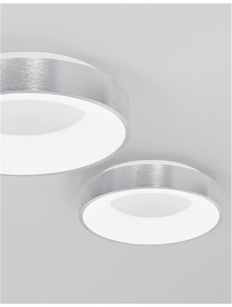 Nova Luce Stropní LED svítidlo RANDO THIN, 30W 3000K stmívatelné Barva: Bílá
